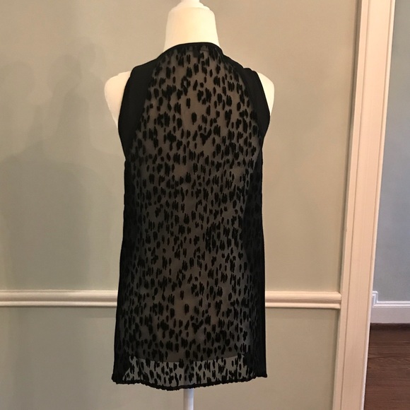 Sanctuary Black Printed Top Size XS - Picture 3 of 5